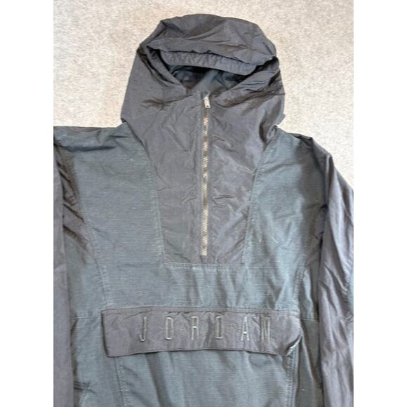 VTG Y2K Nike Air Jordan Anorak Windbreaker Jacket Men XL 1/2 Zip Sportswear RARE - Picture 3 of 7